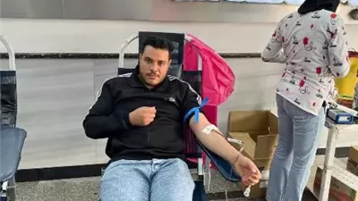 الاتحاد المصري لطلبة صيدلة بورسعيد ينظم حملتين للتبرع بالدم