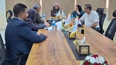 تفعيل شاشة منظومة متخذ القرار بجامعة الأقصر