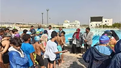 طلاب جنوب سيناء يتألقون ببطولة السباحة للتفوق الرياضي بشرم الشيخ