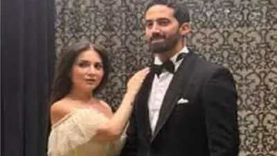 الظهور الاول لـ مي عز الدين وأحمد تيمور