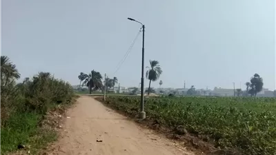 كدواني يقرر تمهيد الطرق بقري صفانية وعزبة شلبي والعزب المجاوره
