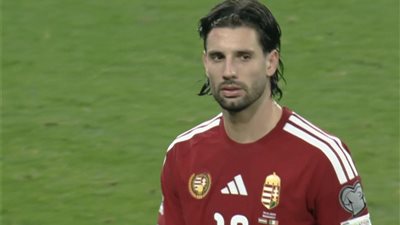 متأثرا بالبكاء.. رد فعل سوبوسلاي بعد فشل المجر في التأهل لكأس العالم