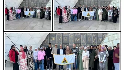 جامعة بنها تنظم رحلات لطلابها لزيارة المتحف المصري الكبير