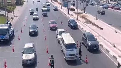 تحويلات مرورية لتنفيذ أعمال رفع كمر كوبرى تقاطع محور صلاح سالم