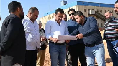 رفع كفاءة 6 مناطق صناعية بالعاشر من رمضان لدعم الاستثمار .. صور