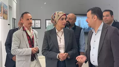 3 معارض فنية عن الإبداع المعاصر والتراثى بجامعة الأقصر