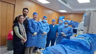 علاج دوالي خصية مُتكررةبالقسطرةالتداخليةبمستشفى بنى سويف الجامعي