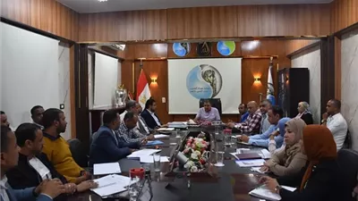 اجتماع لمياه الأقصر لمتابعة مشروع الصرف الصحي المتكامل