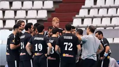رجال يد الأهلي يواجه الجزيرة في الدوري