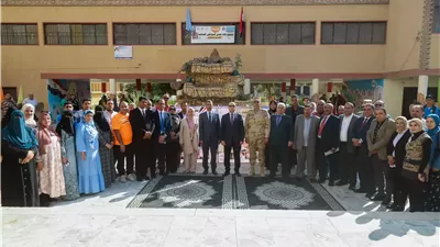 محافظ كفرالشيخ يفتتح قسمين جديدين بمدرسة الشهيد خالدحمدي السواحلي