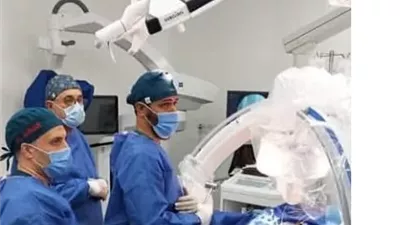 تثبيت كسربالفقرة القطنيةبالمجمع الطبي في السويس