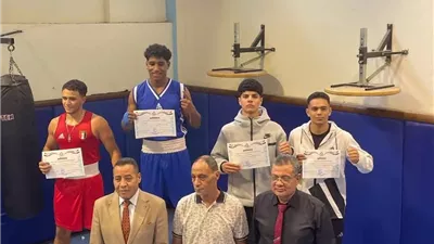رضايحصد ذهبية الجمهورية للملاكمةونادي السكة الحديد بالزقازيق