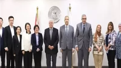 وزير التعليم العالي يلتقي وفد الجامعة الصينية