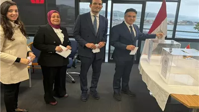 فتح باب التصويت أمام الناخبين لليوم الثاني بانتخابات النواب في سفارة مصر بنيوزيلندا