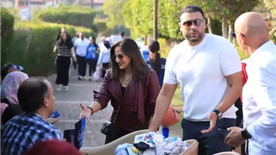 الغنيمى يتفقد سير التدريبات بملاعب التنس بنادى سموحة