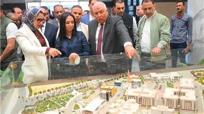 وزيرة التضامن تتفقد العاصمة الجديدة لمحافظة الوادي الجديد