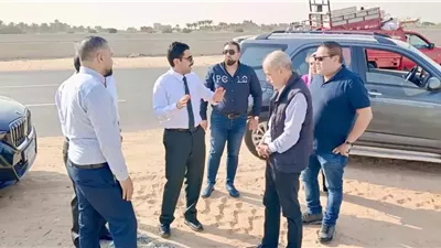 مراد وجبر يتفقدان الأراضي الاستثمارية ويضعان خطط التطوير