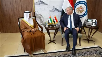 وزير البترول يبحث مع سفير الإمارات تعزيز التعاون المشترك