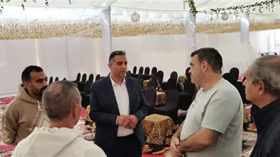 مدير الرياضة بالقليوبية يتفقد مقار اللجان الانتخابية لمجلس النواب