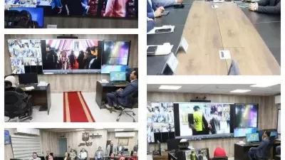 محافظ المنوفية يتابع سير التصويت قبل غلق اللجان اليوم الأول