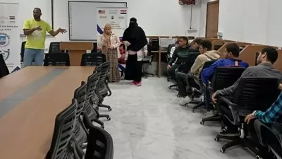 برنامج تدريبي في الحاسب الآلي لطلاب الدمج بجامعة قناة السويس