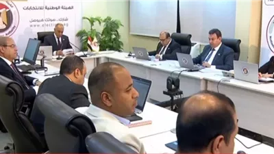 الوطنية للانتخابات: استمرار وجود كثافات من قبل الناخبين في القرى والنجوع