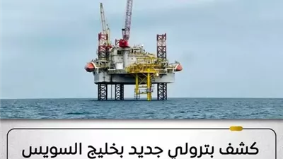 3 آلاف برميل يوميًا.. كشف بترولي جديد في خليج السويس