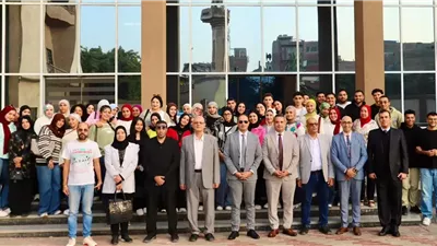 مدير مكافحة الإدمان يلتقى طلاب ليسانس علم نفس الإدمان