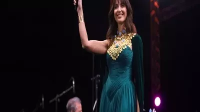 فايا يونان وعبير نعمة تضيئان مهرجان صدى الأهرامات