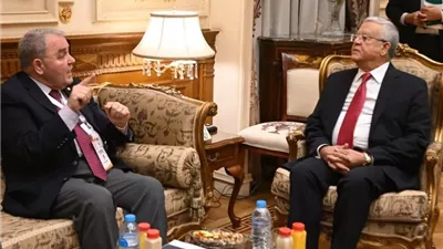 المستشار الدكتور حنفي جبالي يلتقي رئيس برلمان مالطا