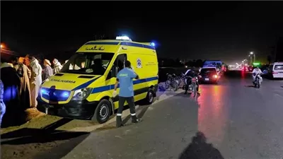 إصابة 10 في حادث تصادم على طريق القاهرة الإسكندرية الزراعي بالقليوبية