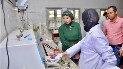 السويس الجديدة: تطوير محطة معالجة المخلفات الصناعية .. صور