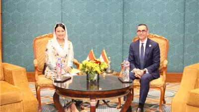 وزير الاستثمار يلتقى نائبة وزير التجارة الإندونيسي