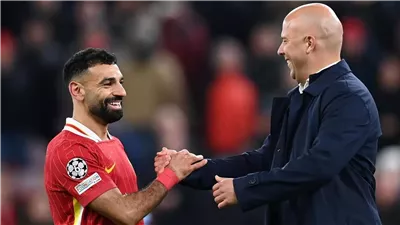 سلوت يعلق علي غضب محمد صلاح ويعلن موعد مغادرته لـ منتخب مصر