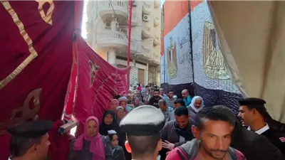 إقبال مكثف بلجان الدائرة الاولى دمنهور للتصويت في النواب