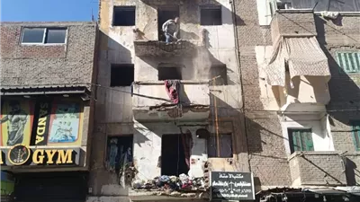 ازالة الخطورة الداهمة من عقار بشارع ام السلطان غرب الاسكندرية