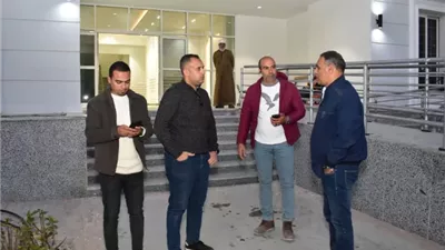 جولة موسعة لمتابعة أعمال مزارين والحي اللاتيني بمدينة العلمين