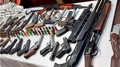 ضبط 4 تشكيلات عصابية و206 فرد وبندقية خرطوش