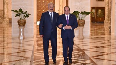 الرئيس السيسي يؤكد على دعم مصر الكامل لسيادة واستقرار ليبيا ووحدة وسلامة أراضيها