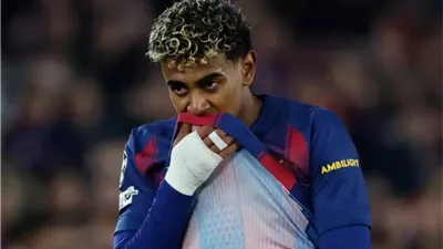 بعد فوز برشلونة على فرانكفورت.. فليك يعلق على تصرف لامين يامال