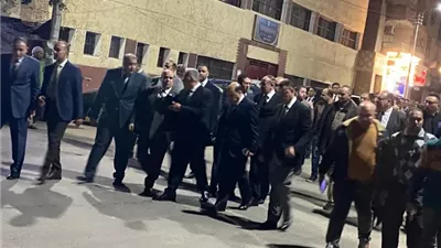 تشييع مهيب لضحايا حادث الطريق الصحراوي الشرقي بالمنيا