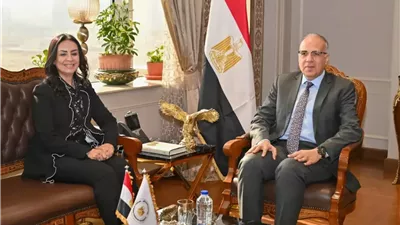 وزيرا الموارد المائية والتضامن يبحثان التعاون فى مجال تدوير نبات ورد النيل