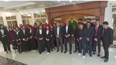 جامعة دمنهور تنظم زيارة لقاعدة محمد نجيب العسكرية