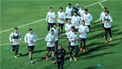 مران المنتخب الختامي علي استاد القاهرة استعدادا لمواجهة نيجيريا و