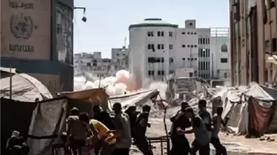جيش الاحتلال ينذر سكان أحد المنازل في لبنان بالمغادرة تمهيدا لقصفه