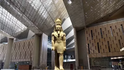 الرئيس التنفيذي يكشف حقيقية غرق المتحف المصري الكبير بالأمطار