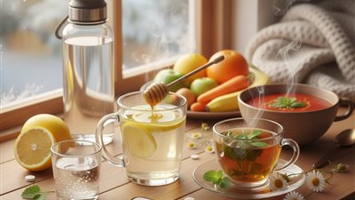 5 طرق سهلة للحفاظ على رطوبة جسمك في الشتاء