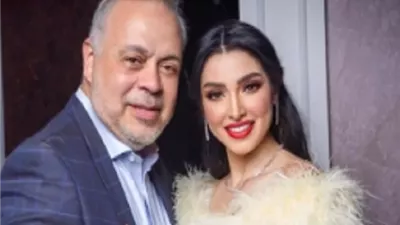 روجينا تحتفل بعيد ميلاد اشرف زكي بطريقتها الخاصة