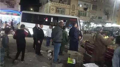 رئيس مدينة سفاجا يتابع حملة إزالة الإشغالات والتعديات بالمدينة
