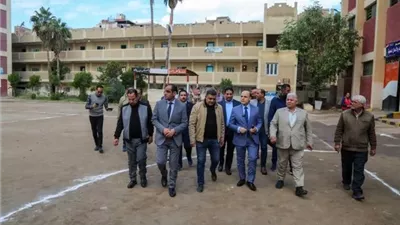 عبدالمعطي يطمئن على اللجان لجولة الإعادة لانتخابات مجلس النواب